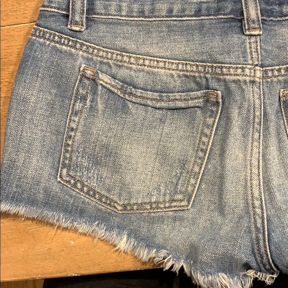 PINK jean shorts cutoff size 2 - Picture 5 of 5